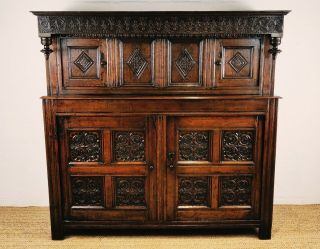A Fine Late 17th - Early 18th Century Court Cupboard