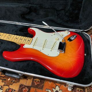 Vintage 1979 Fender Sienna Sunburst Maple Usa Stratocaster Guitar W/ Hard Case