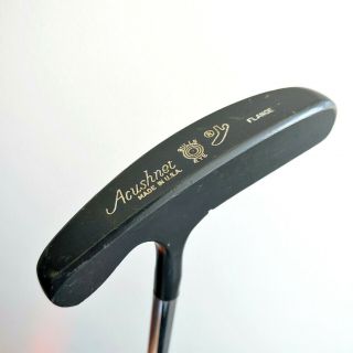 Vintage Acushnet Titleist Bulls Eye Putter Golf Club Black Firm 35