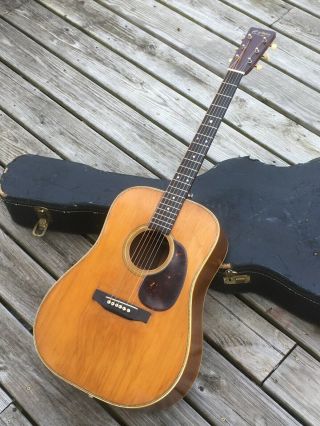 Vintage Martin D - 28 Conversion To 1946 Herringbone Specs.  Solid & Powerful Tone