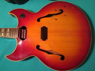 Vintage 1962 Gibson Barney Kessel Archtop Jazz Guitar For Luthier Ez Project L5