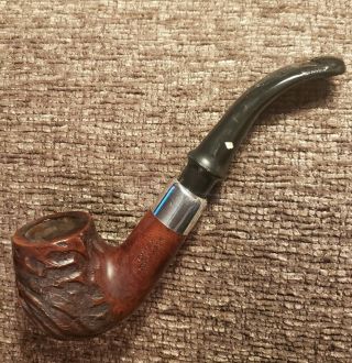 Vintage Dr.  Grabow Omega Bent Billiard Tobacco Smoking Pipe.  P - Lip Stem. 2