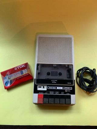 Vintage Radio Shack Tandy Ccr - 81 Trs - 80 Cassette Tape Recorder W/blank Tdk Tape