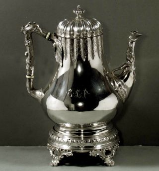 Tiffany Sterling Silver Tea Set C1860 - 69 Ounces