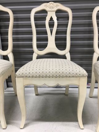 Set of 4 Ethan Allen Country French Dining Side Chairs 26 - 6202 3