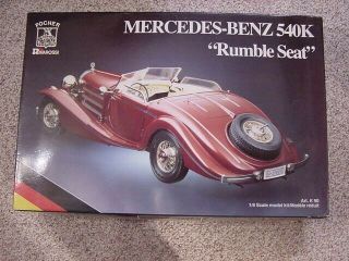 1/8 Scale Pocher 1936 Mercedes Benz 540k Rumble Seat Kit K90 Factory