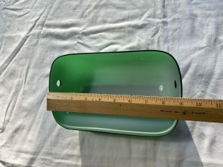 Vintage Replacement Shade Green Glass for Banker ' s Desk Lamp 3