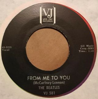 The Beatles Vee Jay 45 Rpm Please Please Me Org Us 1964 Vintage