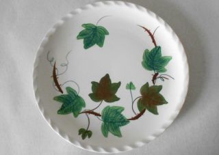 Southern Potteries Blue Ridge 4 Vintage Highland Ivy Dinner Plates 3968 Pattern