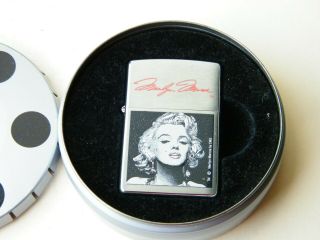 Zippo 2002 Marilyn Monroe In Movie Tin Unlit
