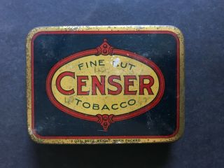 Tobacco Tin Censer Fine Cut Tobacco,  Melbourne 2 Oz Net