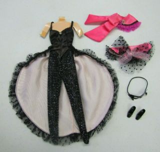 European Exclusive Vtg Barbie Doll Pink Masquerade Outfit Cancan 9472 Germany