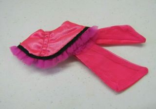 EUROPEAN EXCLUSIVE Vtg Barbie Doll PINK MASQUERADE OUTFIT CANCAN 9472 Germany 3