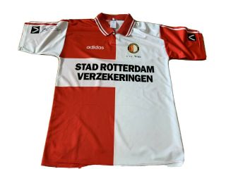 Vintage Adidas Rotterdam Football Shirt Sz L