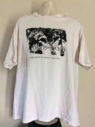 Vtg Early 90s Dances With Wolves T - Shirt XXL 2XL Kevin Costner Movie 2