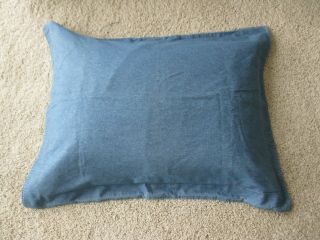 Great Vintage Ralph Lauren Windward Denim Pillow Sham Standard