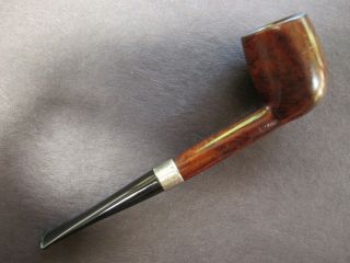 BBB Own Make Pipe - Shape 607 - With Sterling Silver Band 2