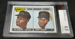 1965 Topps Rookie Stars Joe Morgan 16 Bvg 6.  5 Ex - Mt,  Strong Image Great Corners