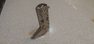 Vintage Silver Western Boot Case (bic)