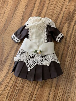 Antique Doll Dress For Bisque French Or German Doll