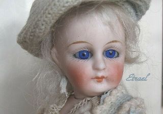 Antique Rare French Mignonette All Biscuit Doll By Jullien Jeune Size Amaizing