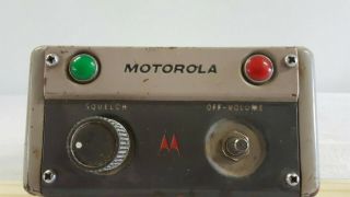 Vintage Motorola 2 - Way Radio Control Head.