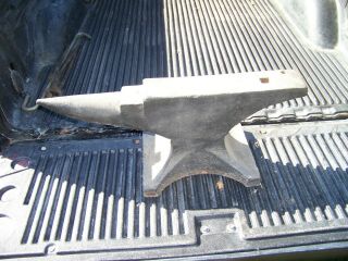 Antique Trenton Blacksmiths Anvil Solid Wrought Iron Made In Usa 201