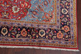 Vintage Floral Sarouk Oriental Area Rug Wool Handmade Home Decor Carpet 7 