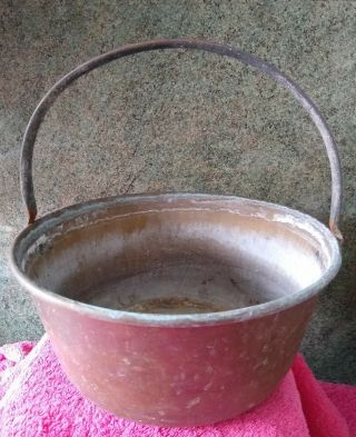 Vintage Copper Preserve Jam Pan
