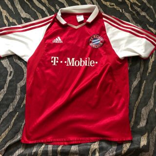 Rare Vintage Bayern Munich Home Football Shirt Xlb / Xs Man