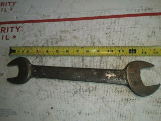 Vintage Williams 1 - 1/2 " /1 - 1/4 " Iron Workers Mechanics Wrench 14 " Long Usa