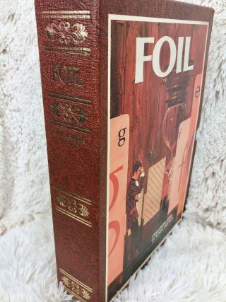 Vintage Foil 3m Board Game Of Words And Wits Bookshelf Edition Complete 1968