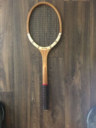 Rare Vintage Dunlop Maxply Fort Wooden Tennis Racket