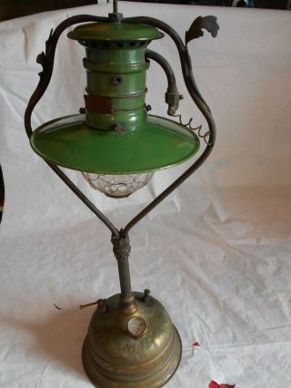 Vintage Pressure Lamp Lantern Unic Lumiere No 7 ​lampe à Pression 1920s
