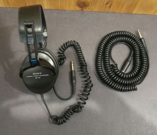 Vintage Sony Dr - S3 Dynamic Stereo Headphones 6 