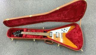 Gibson 2020 Flying V Electric Guitar Antique Natural W/orig Hard Shell Case