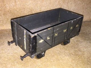 Vintage Lnwr Gauge 1 Scratch / Kit Built Wooden Wagon