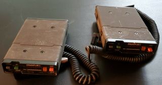2 X Vintage Passport Radar Detector,  Power Cable,  Box And All Accessories