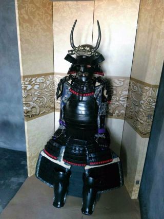 Collectible Wearable Hand Made Japanese Samurai Armor Yoroi Life Size Suit Tyj