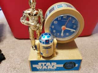 Vintage Star Wars Talking Alarm Clock