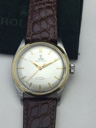 Vintage Rolex Tudor Oyster Prince Automatic Mens Watch From The 50’s Ref 7965