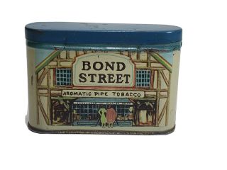 Vintage Bond Street Tobacco Tin Salesman Sample 90 Year
