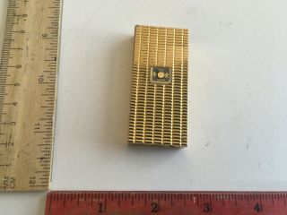 Vintage Touch Sensor Calibri Lighter Gold / Brass Color - Made In Japan