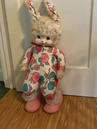 Vintage Rushton Star Creation Happy Bunny Rabbit,  Cute