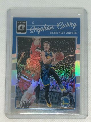 Stephen Curry 2016 - 17 Optic Holo Silver Prizm Sp 135 Golden State Warriors