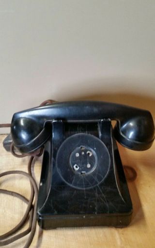 old vintage 1945 bell western electric partyline phone 2