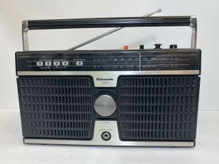 Vintage Panasonic Rf - 7050 Portable Am/fm Stereo Radio  8 Track (non)