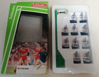 Subbuteo - Vintage Boxed Subbuteo Table Soccer X11 Chelsea Players (707)