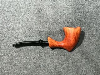 1980 ' s NOS STRAIGHT GRAIN FREEHAND PIPE UNSMOKED no.  11 3