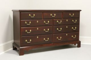 Lexington Link - Taylor Solid Mahogany Chippendale Double Dresser